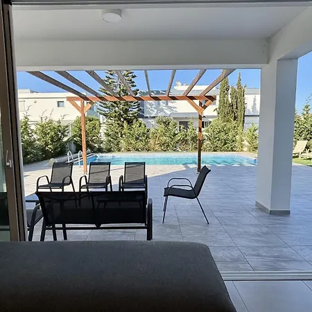 Sunrise With Pool By Trulycyprus Perivolia