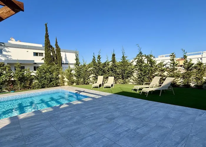 Sunrise With Pool By Trulycyprus *