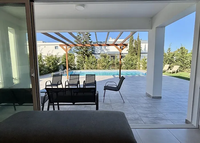 Sunrise With Pool By Trulycyprus Perivolia